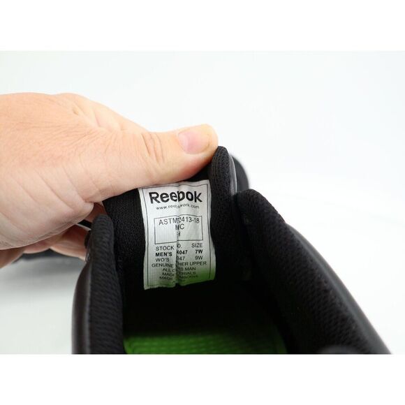 Reebok Work Women 9W Sublite Cushion Work Alloy Toe Shoes Black Slip Resistant - Picture 11 of 12